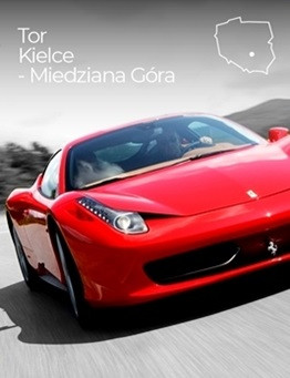 Jazda na miejscu pasażera Ferrari Italia dla dziecka - Tor Kielce