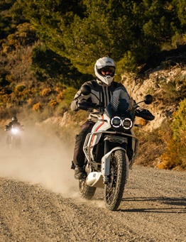 jazda motocyklem