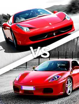 Ferrari 458 Italia vs Ferrari F430