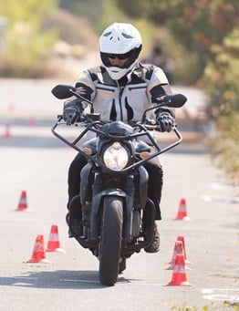 przejażdżka motocyklem