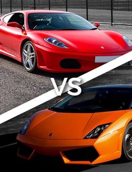 Lamborghini Gallardo vs Ferrari F430