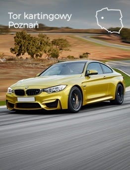 Jazda BMW M4 - Tor Poznań karting