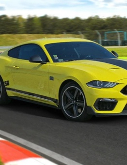 przejazd mustangiem po torze