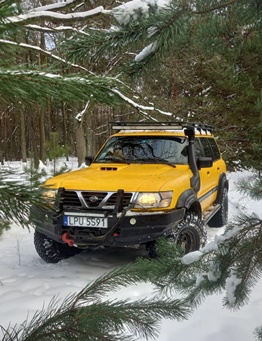 Jazda OFF ROAD zimowy 4x4