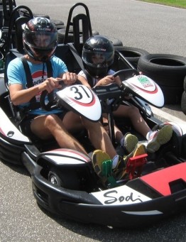 Jazda gokartem dwuosobowym
