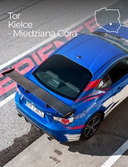 Drifting Subaru BRZ - Tor Kielce