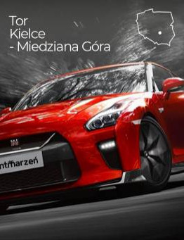 czerwony nissan