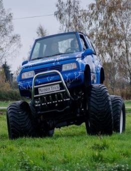 Jazda Mini Monster Truck – dziecko w roli kierowcy