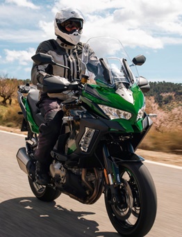 przejażdżka motocyklem
