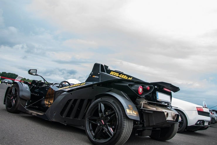 Lamborghini Gallardo, widok z przodu