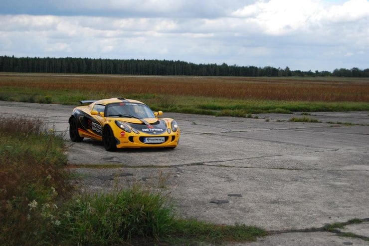 przejażdżka lotus exige na torze