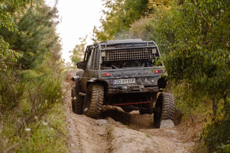 jazda 4x4