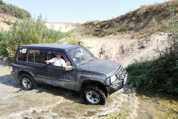 jazda off road