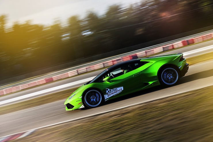 jazda lamborghini huracan na torze