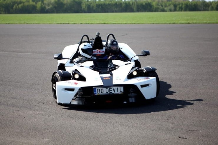 Jazda KTM X-BOW na torze