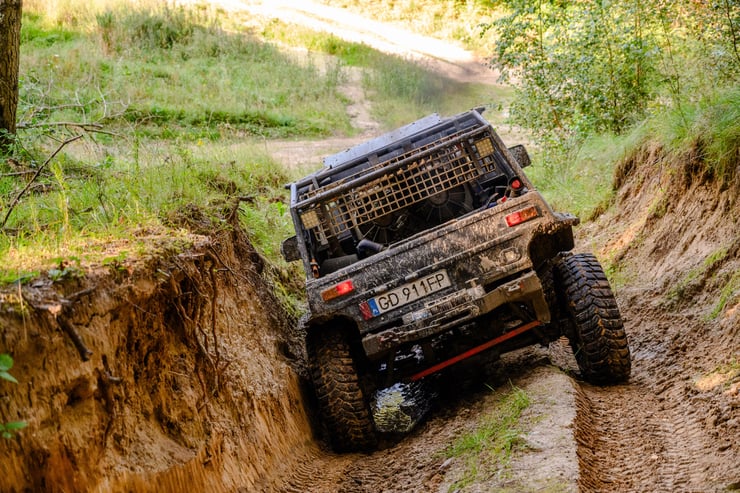 jazda 4x4