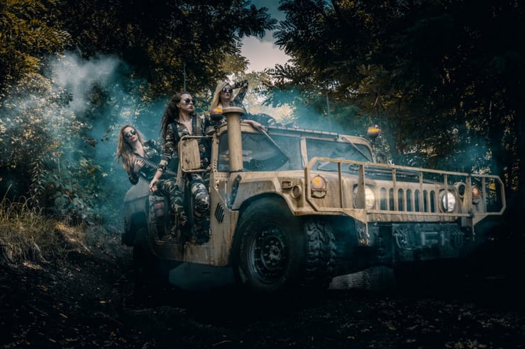 przejazd off road
