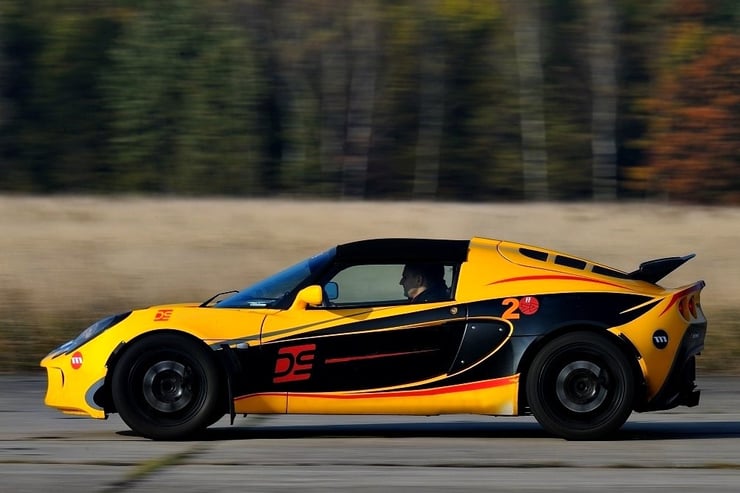 jazda lotus exige na torze