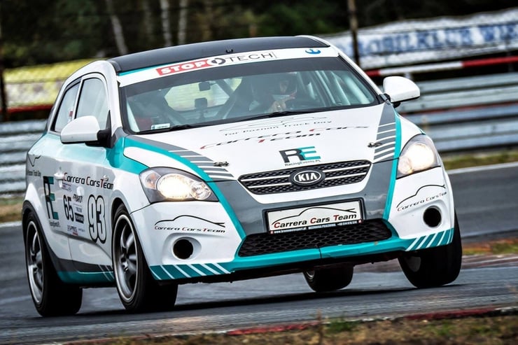 kia pro cee'd cup widok przodem
