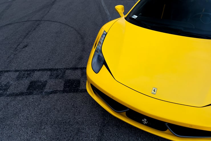 ferrari italia z góry