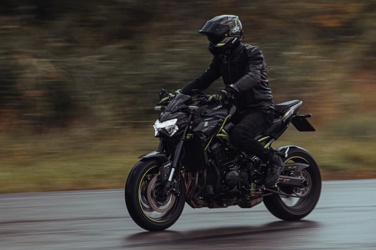 jazda na motocyklu