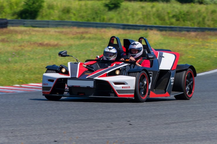 jazda za kierownicą ktm x-bow