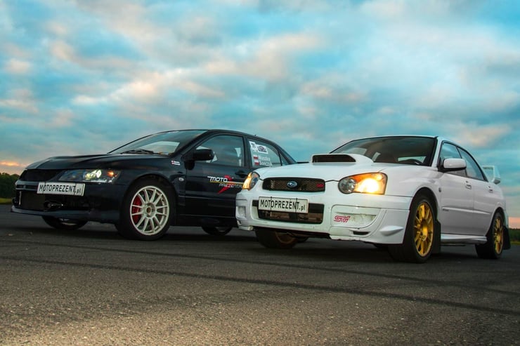 Jazda sportowymi autami na torze