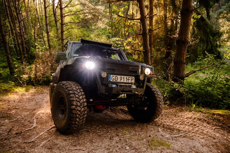 jazda off road