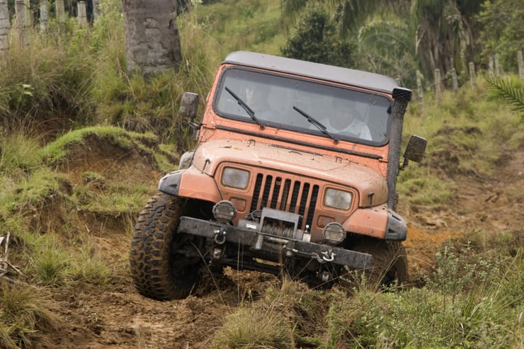 samochód z napędem 4x4