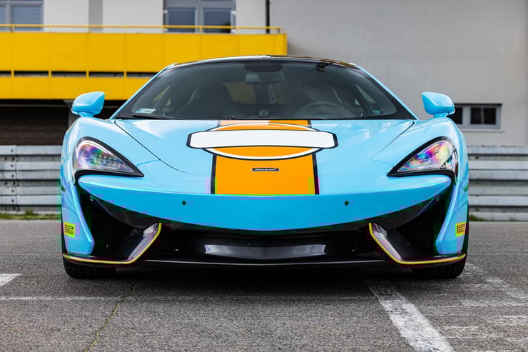 mclaren przód
