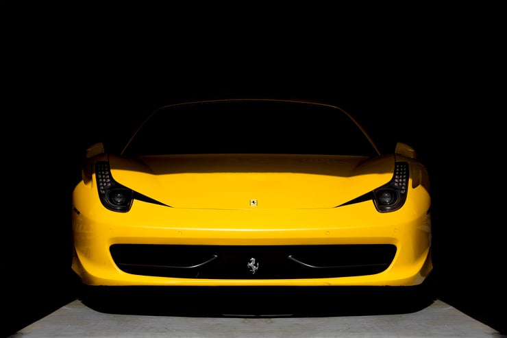 ferrari przód